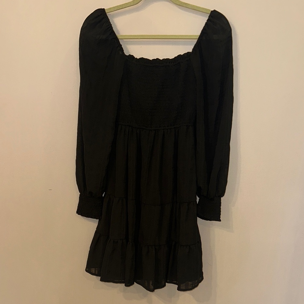 Elegant Black Women's Dress